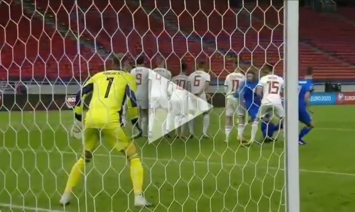 Taki strzał wpuścił bramkarz Węgier w meczu o awans na EURO... [VIDEO]